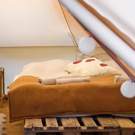 Luksusowy namiot Hesselgaard Glamping Dalby