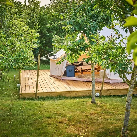 Campo de lujo Hesselgaard Glamping Dalby