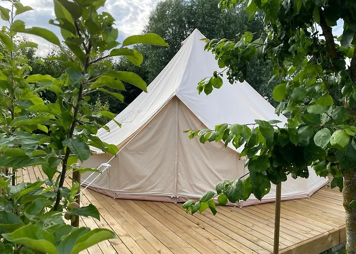 럭셔리텐트 Hesselgaard Glamping 달비